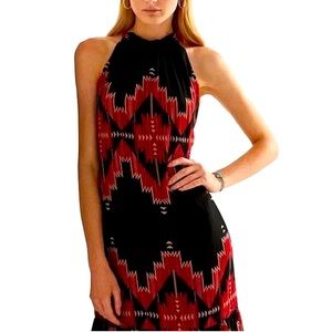 Brand NEW Lauren by Ralph Lauren southwestern maxi dress